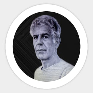 The Young Anthony Bourdain Sticker